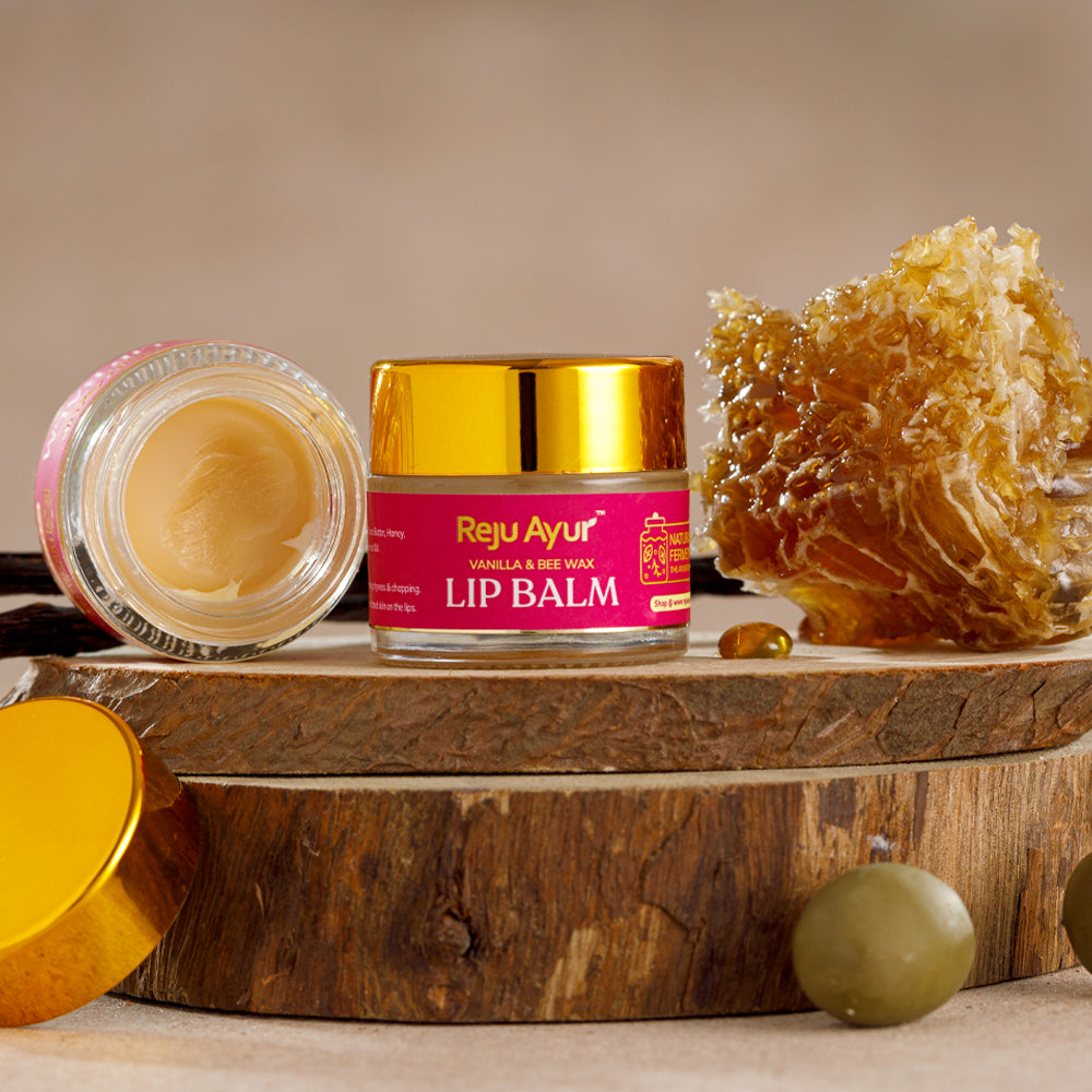 Lip Balm with Vanilla & Bee Wax