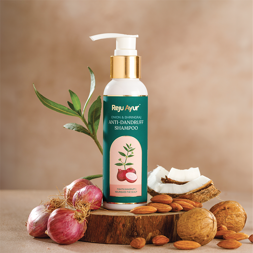 Anti-Dandruff Shampoo with Onion & Bhringraj