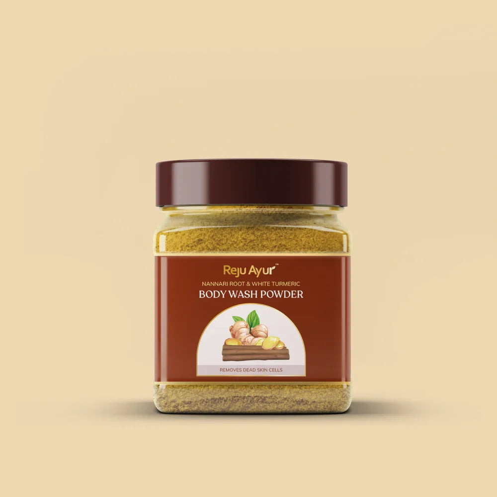 Body Wash Powder with Nannari Root & White Turmeric