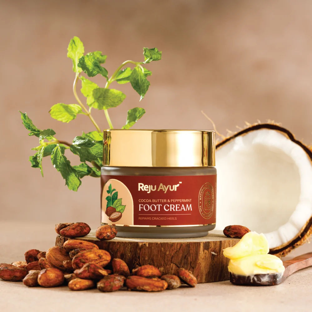 Foot Cream with Cocoa Butter & Peppermint