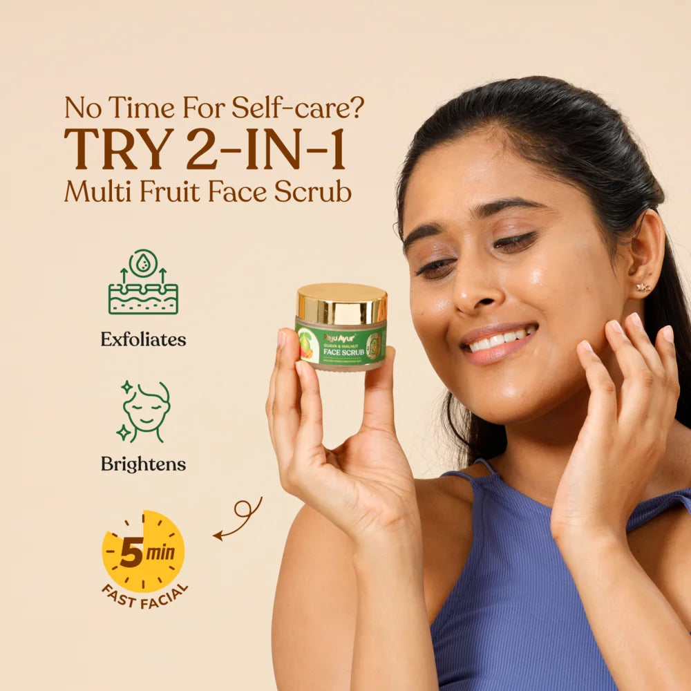 Face Scrub with Guava & Walnut