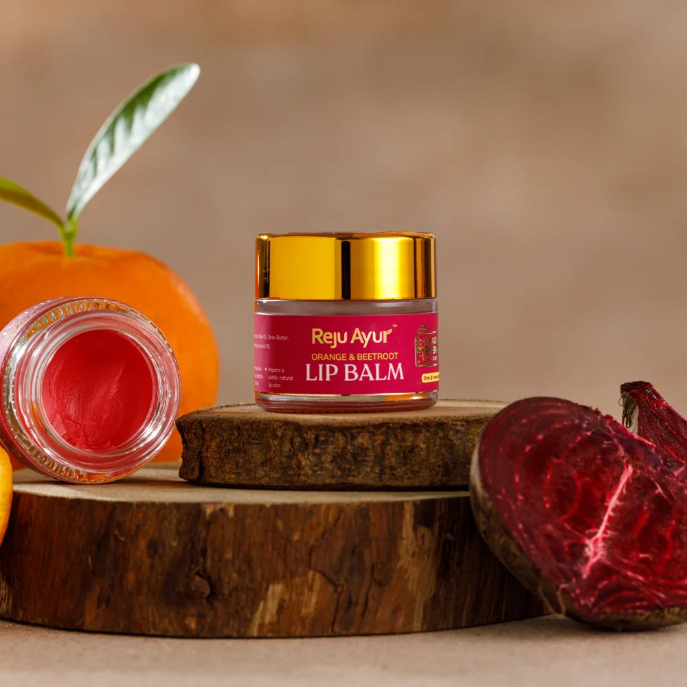 Lip Balm with Orange & Beetroot