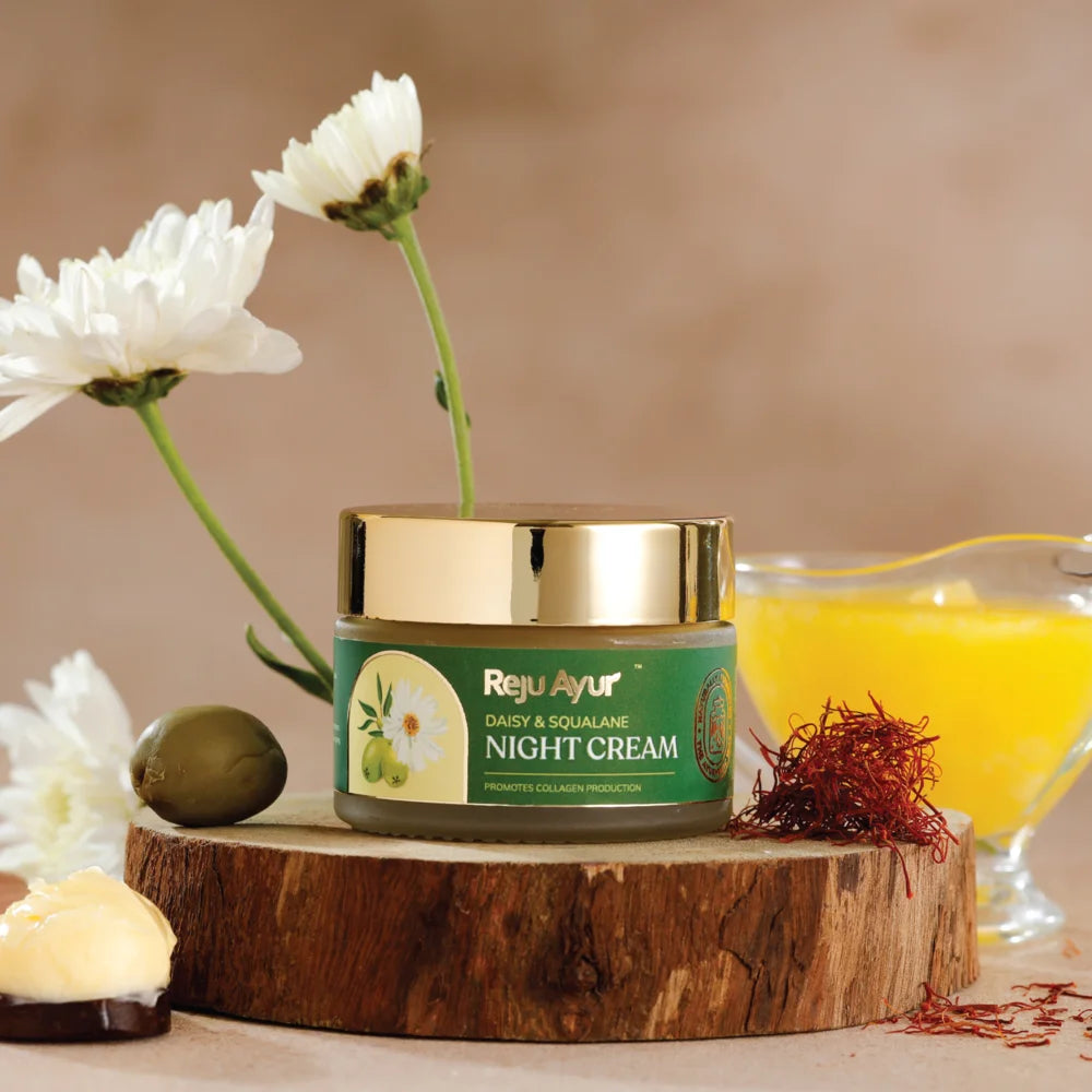 Night Cream with Organic Daisy & Squalane
