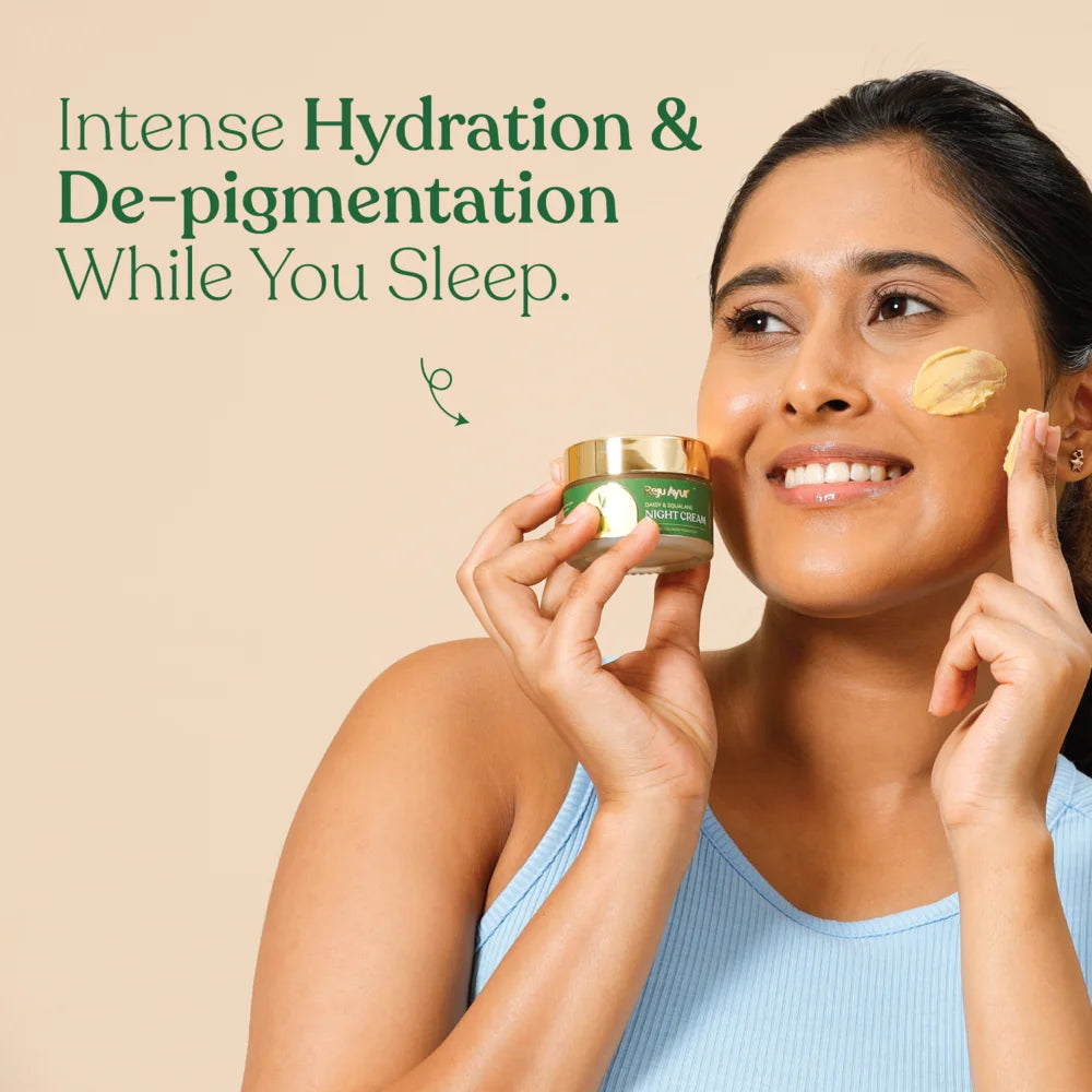 Night Cream with Organic Daisy & Squalane