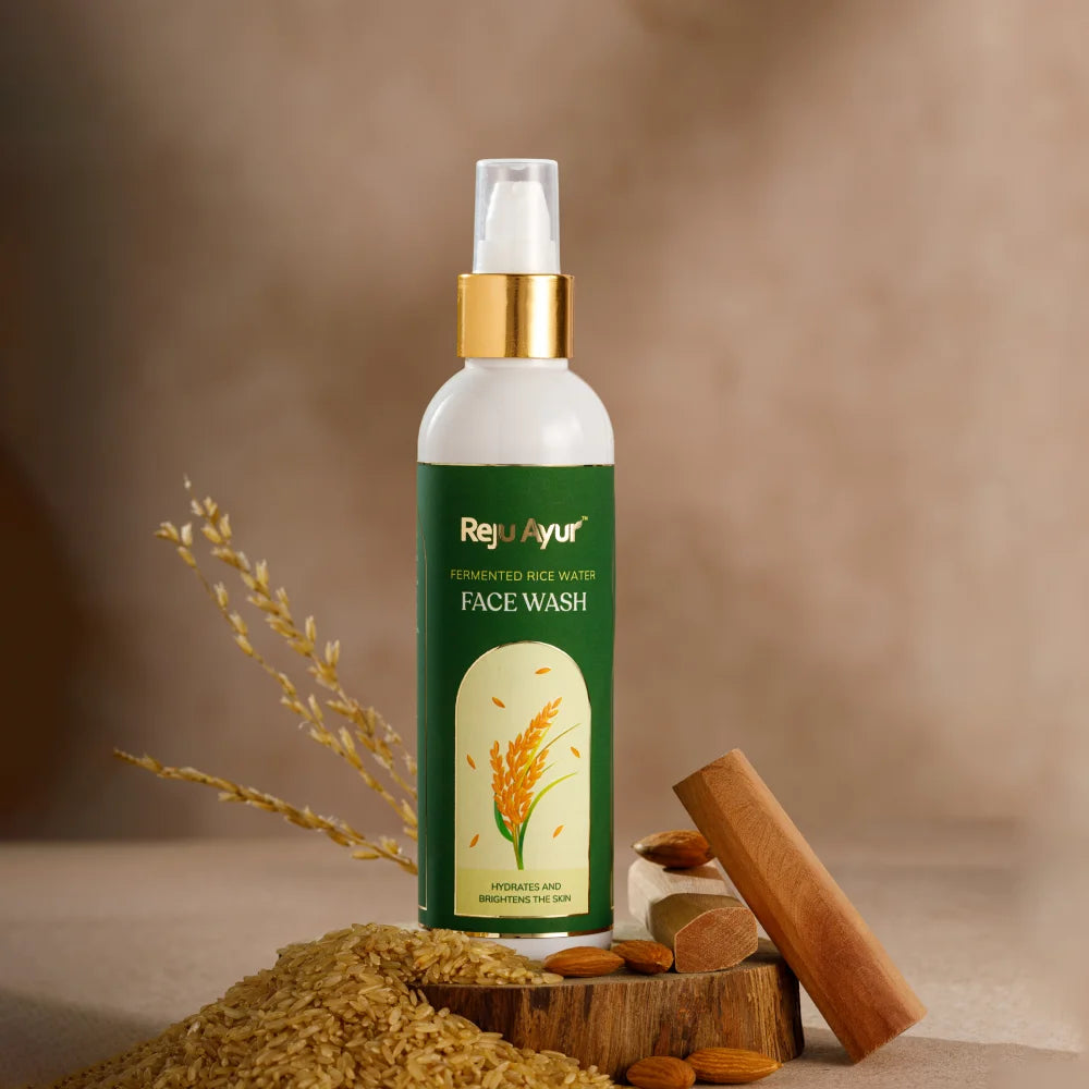 Face Wash with Fermented Rice Water & Calendula Oil