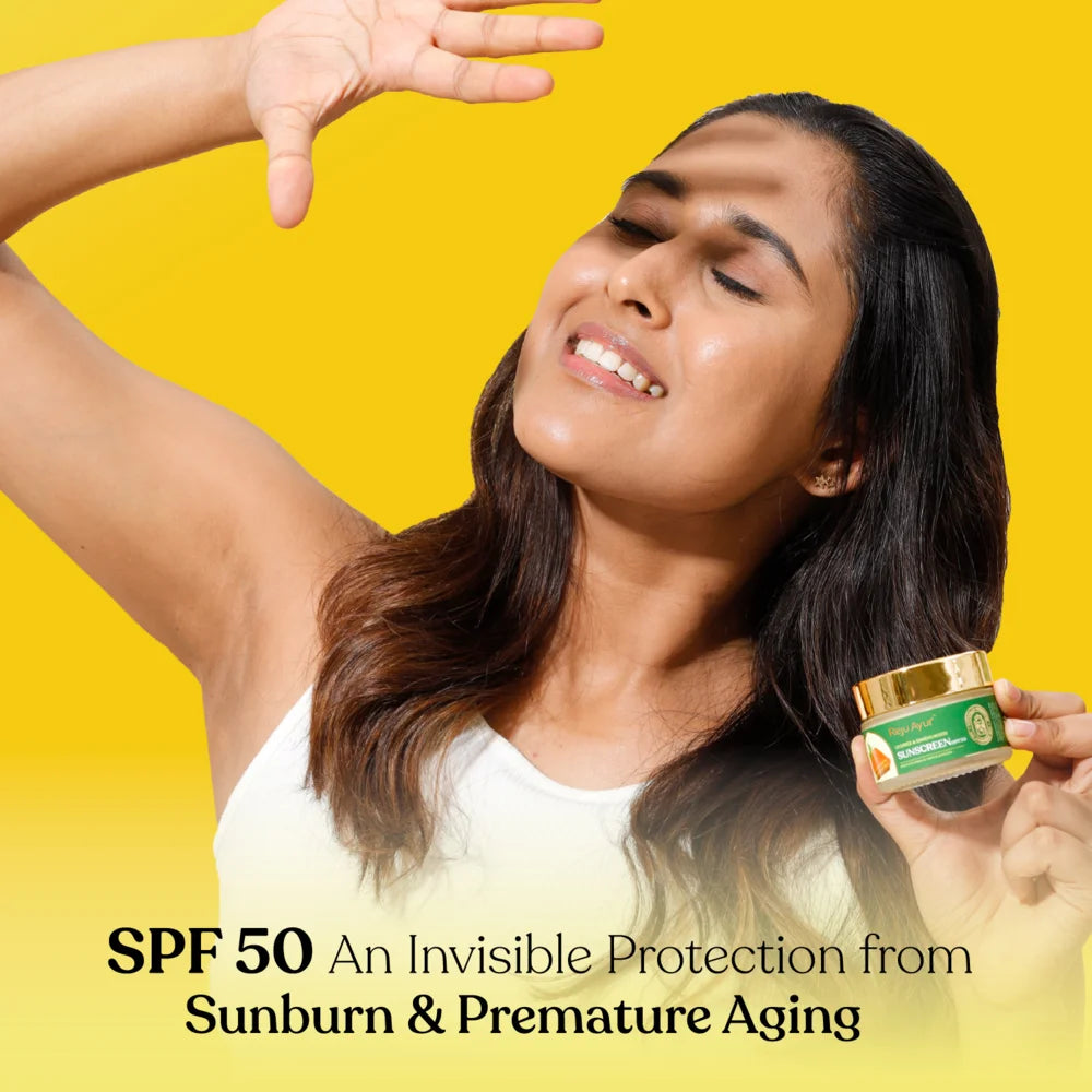 Sunscreen (SPF50) with Licorice & Sandalwood