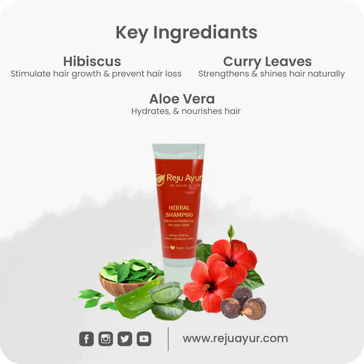 Herbal Shampoo - Hibiscus Radiance 10ML