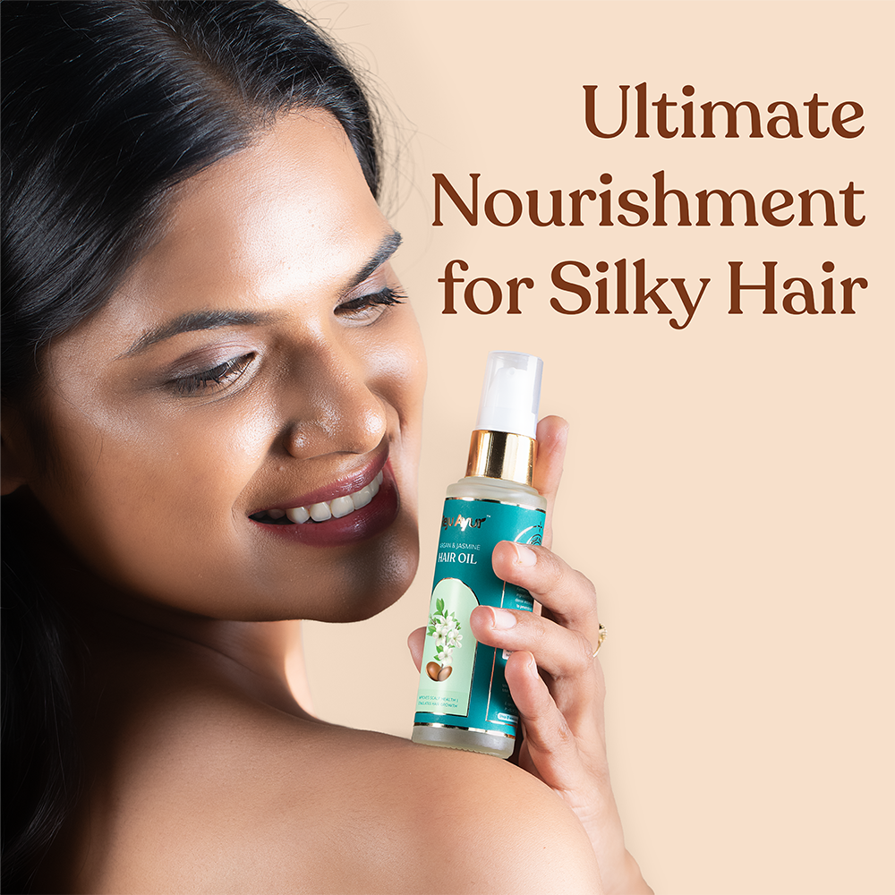 Hair Oil with Argan & Jasmine