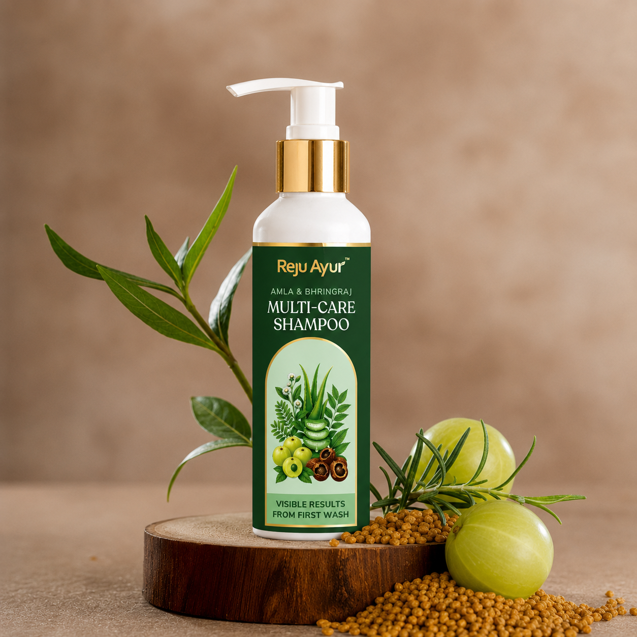 Multi Care Shampoo with Amla and Bhringaraj